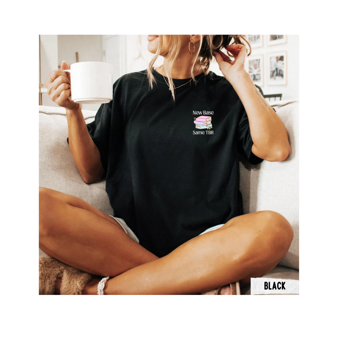 T-shirt 'New Base Same TBR'