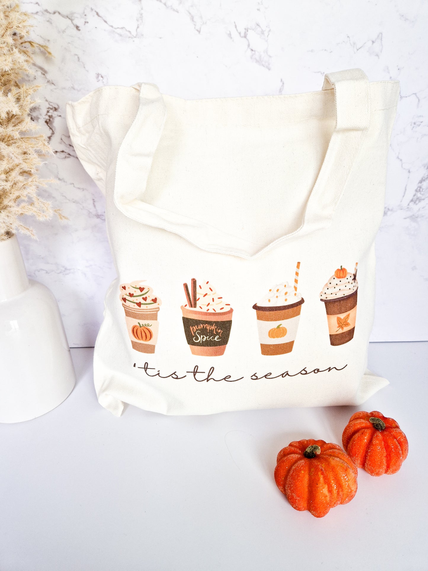 Canvas bag 'Pumpkin spice'