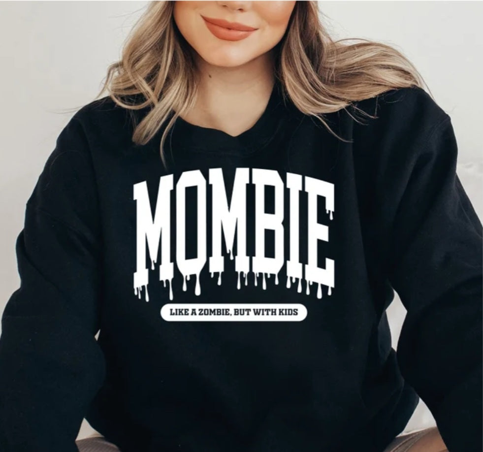 Halloween Sweatshirt 'Mombie'