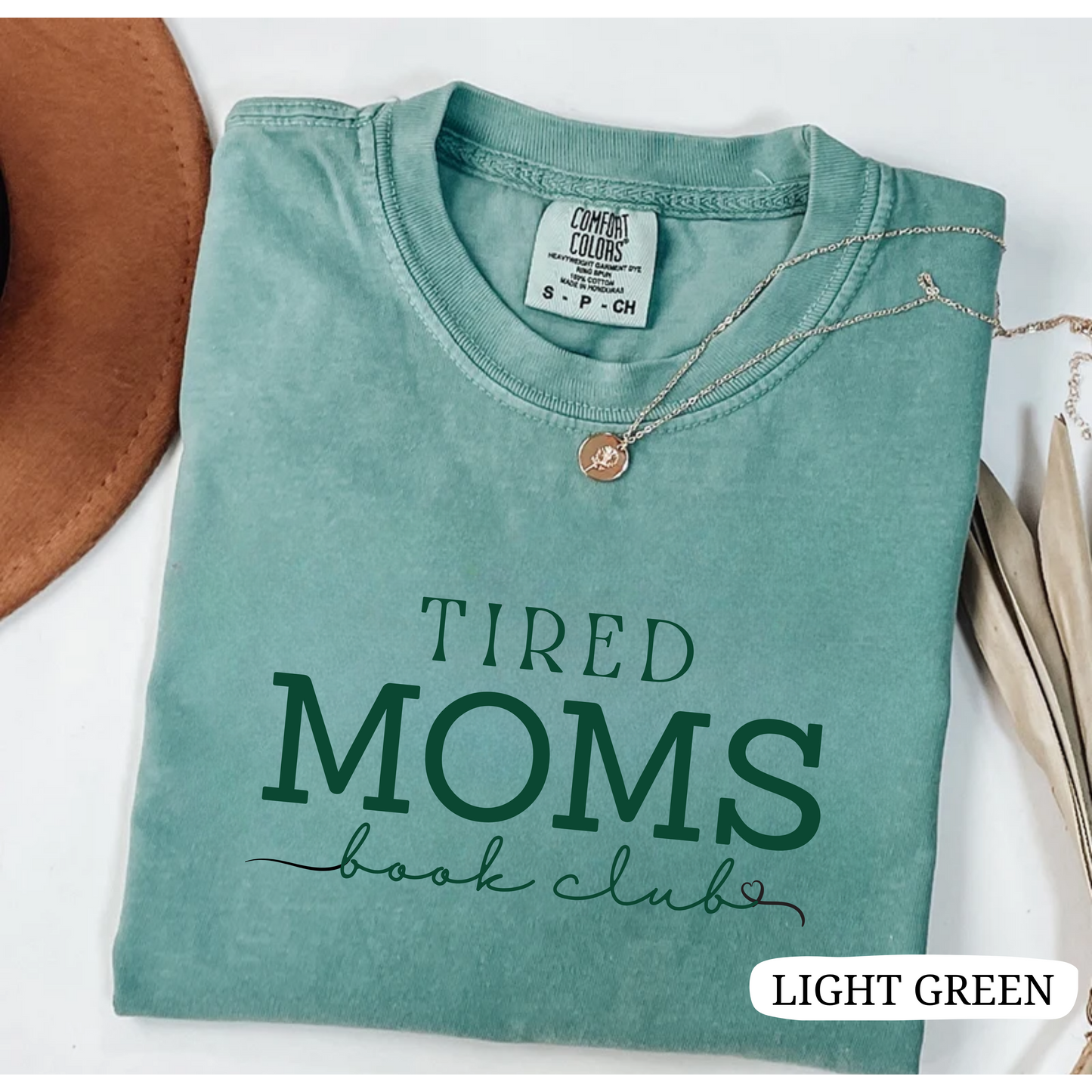 T-shirt Tired Moms Book Club