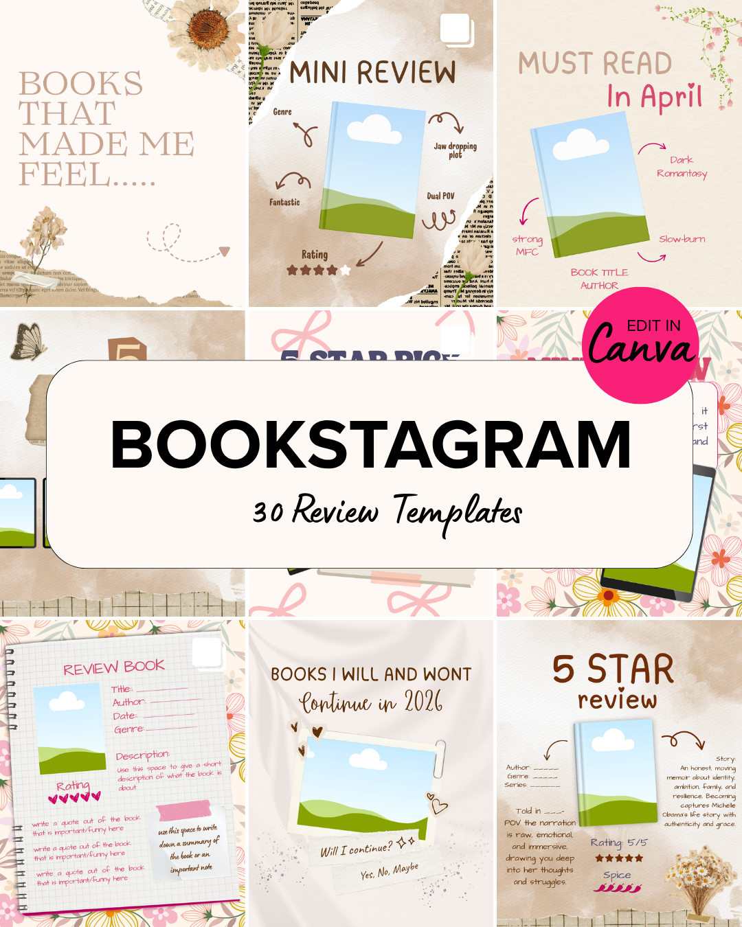 Bookstagram REVIEW Package