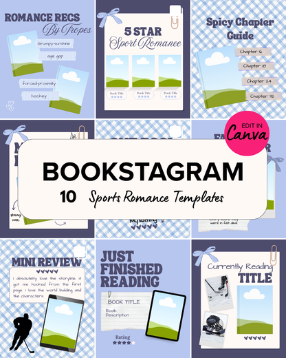 Templates Sports Romance SMALL pack