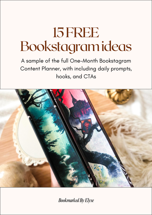 15 FREE Bookstagram Content Ideas