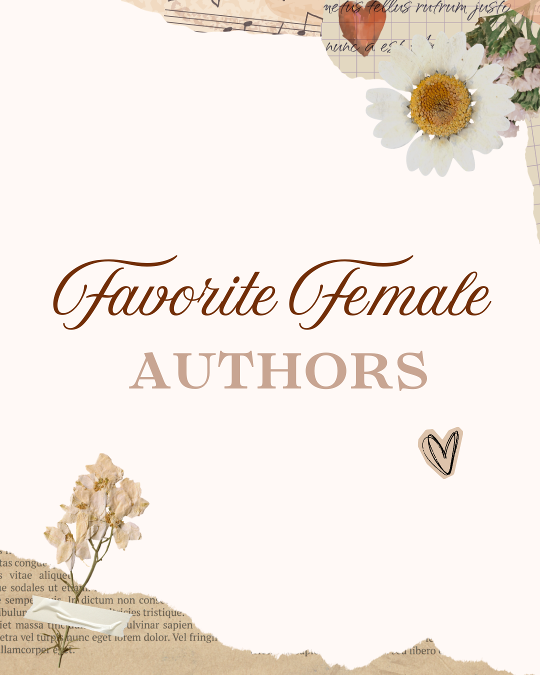 FREE Bookstagram Female Author Support
