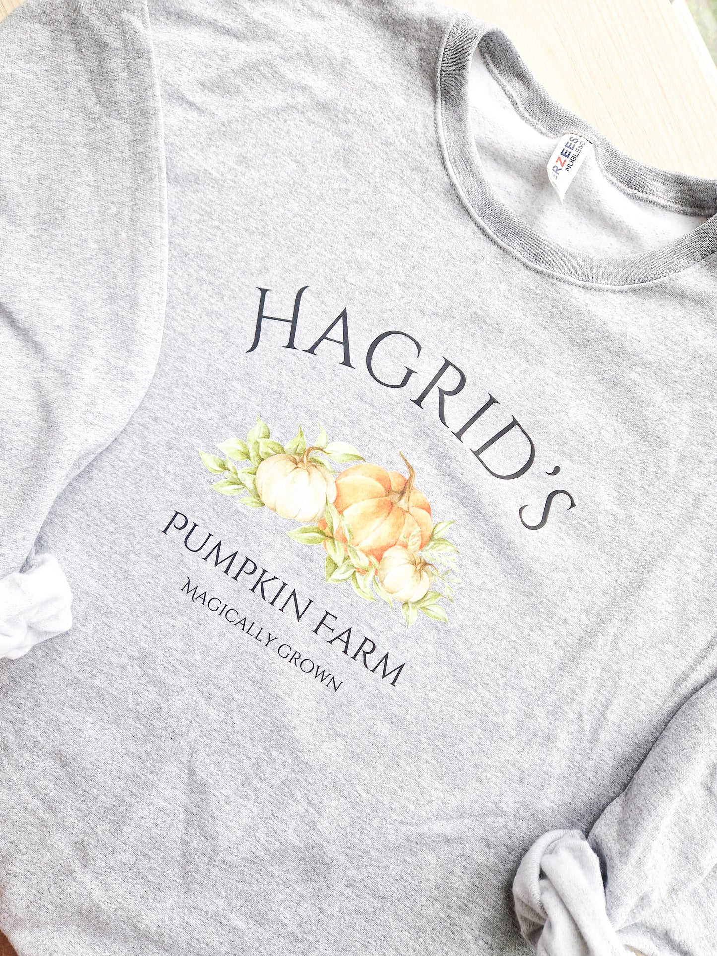 Halloween Sweatshirt 'Hagrid's Pumpkin Farm'