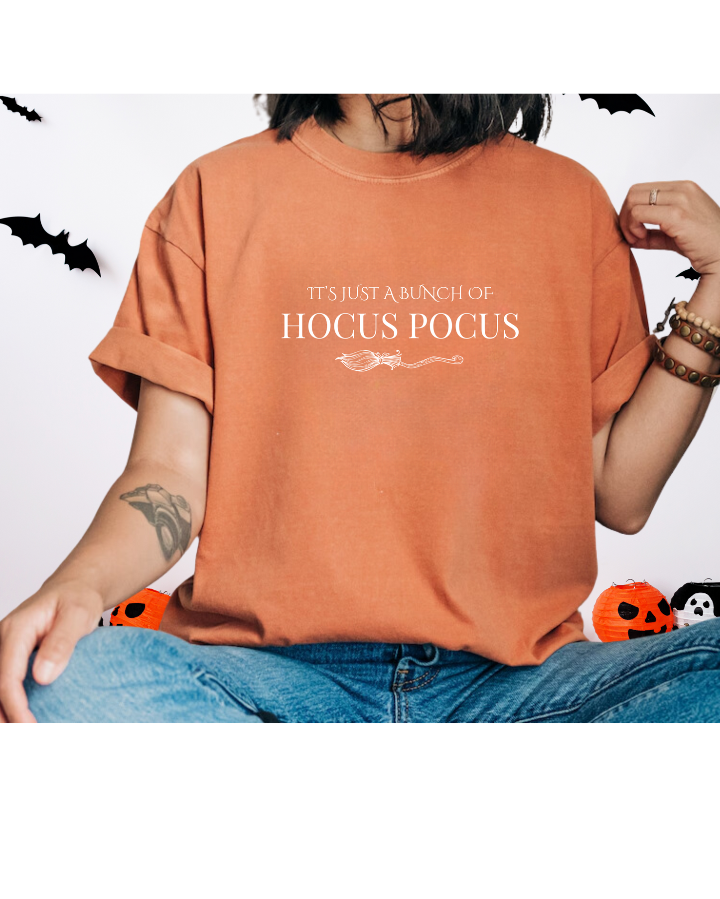 Halloween t-shirt / Crewneck Longsleeve 'Hocus Pocus'