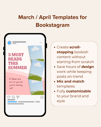 PACKAGE DEAL: JUNE Content Planner + FREE MAY/JUNE Templates
