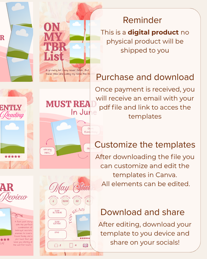 PACKAGE DEAL: JUNE Content Planner + FREE MAY/JUNE Templates