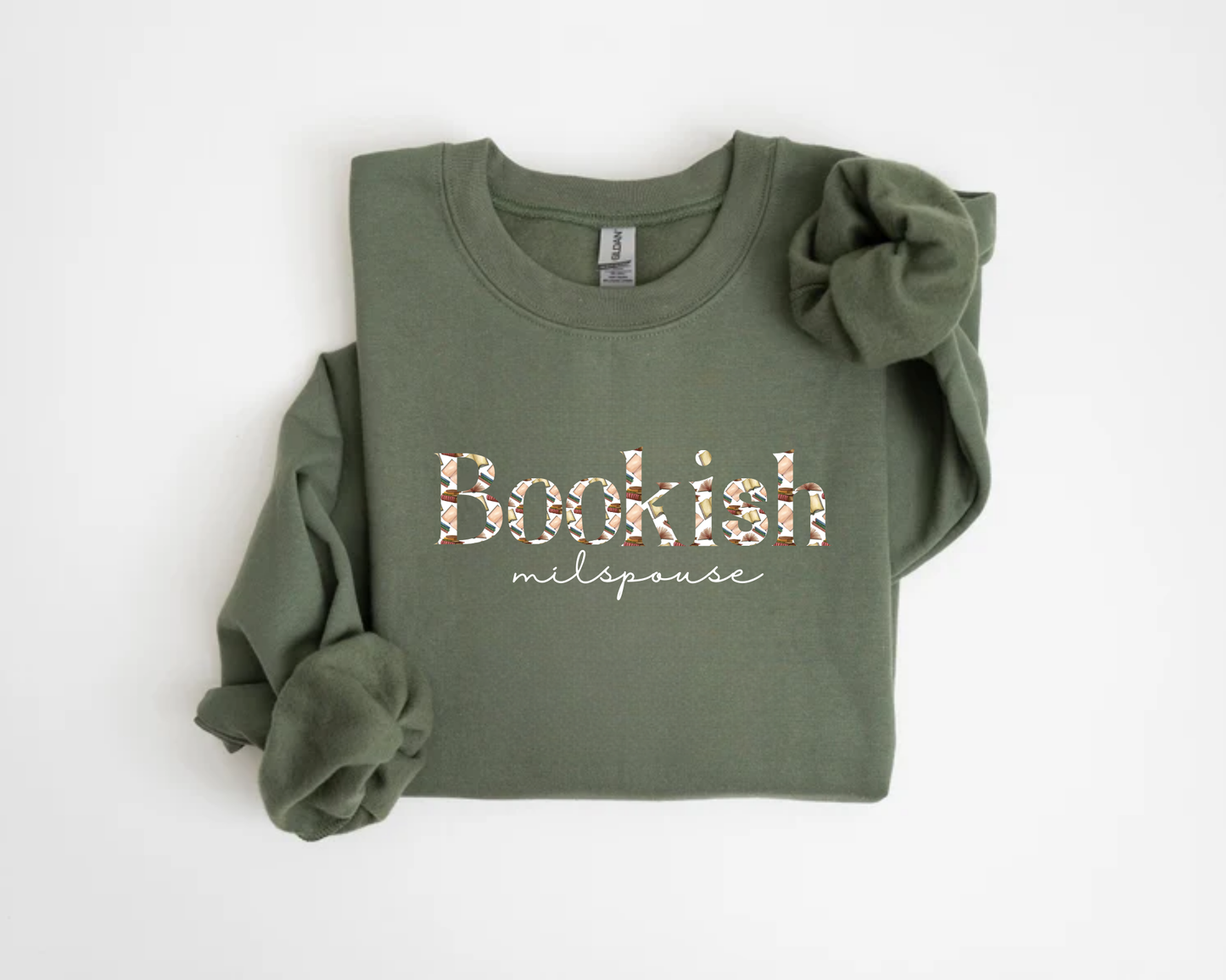 Sweatshirt Bookish Milspouse