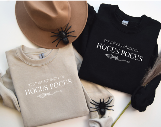 Halloween t-shirt / Crewneck Longsleeve 'Hocus Pocus'